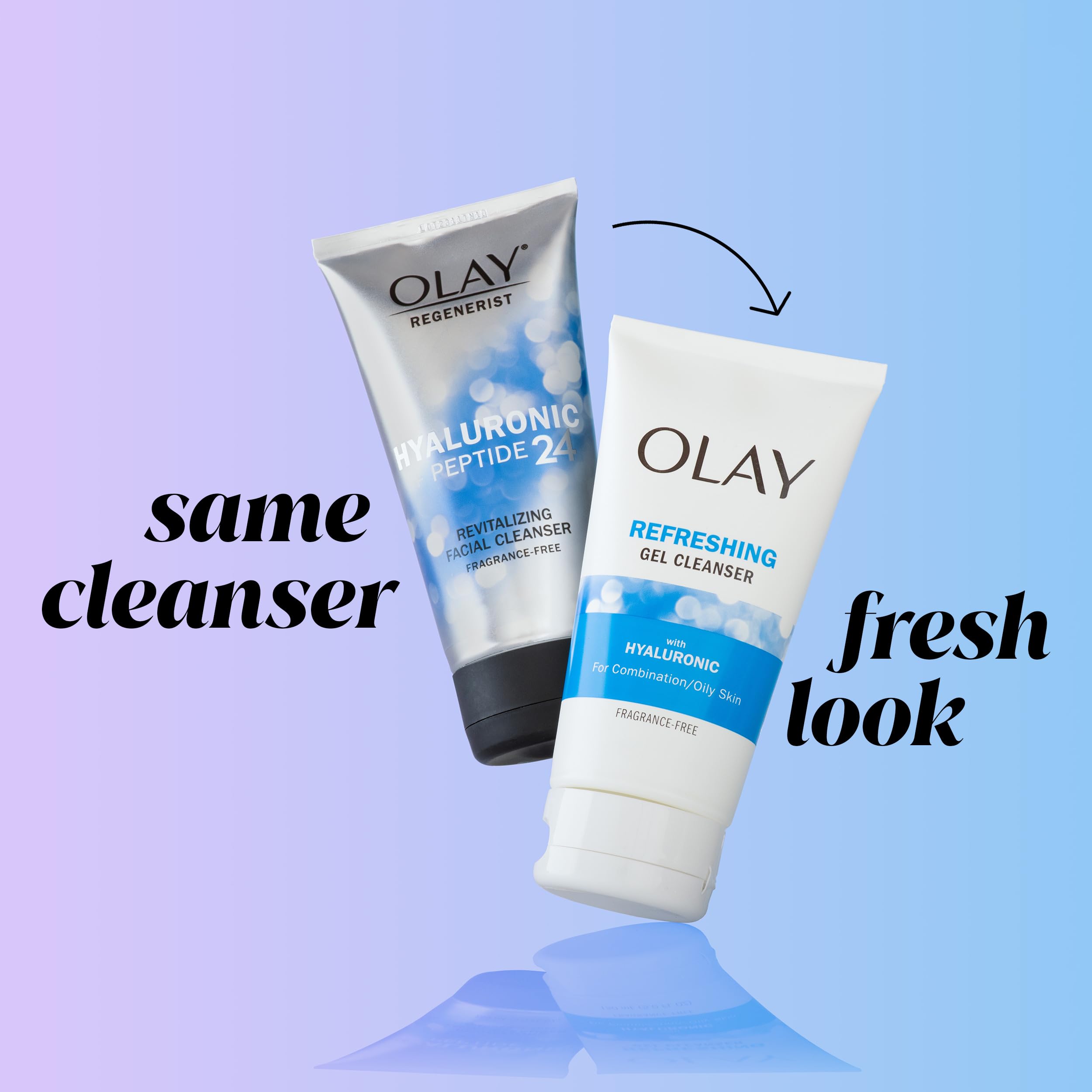 Empaque compacto de Olay Regenerist para uso diario.