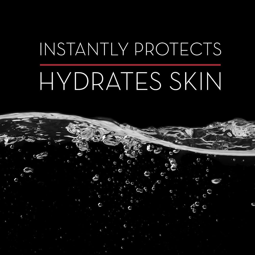 Olay Regenerist fast-absorbing texture panel emphasizes smooth, non-greasy feel.