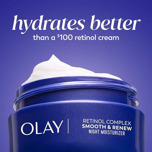 Olay Regenerist jar and lid close-up on clean vanity