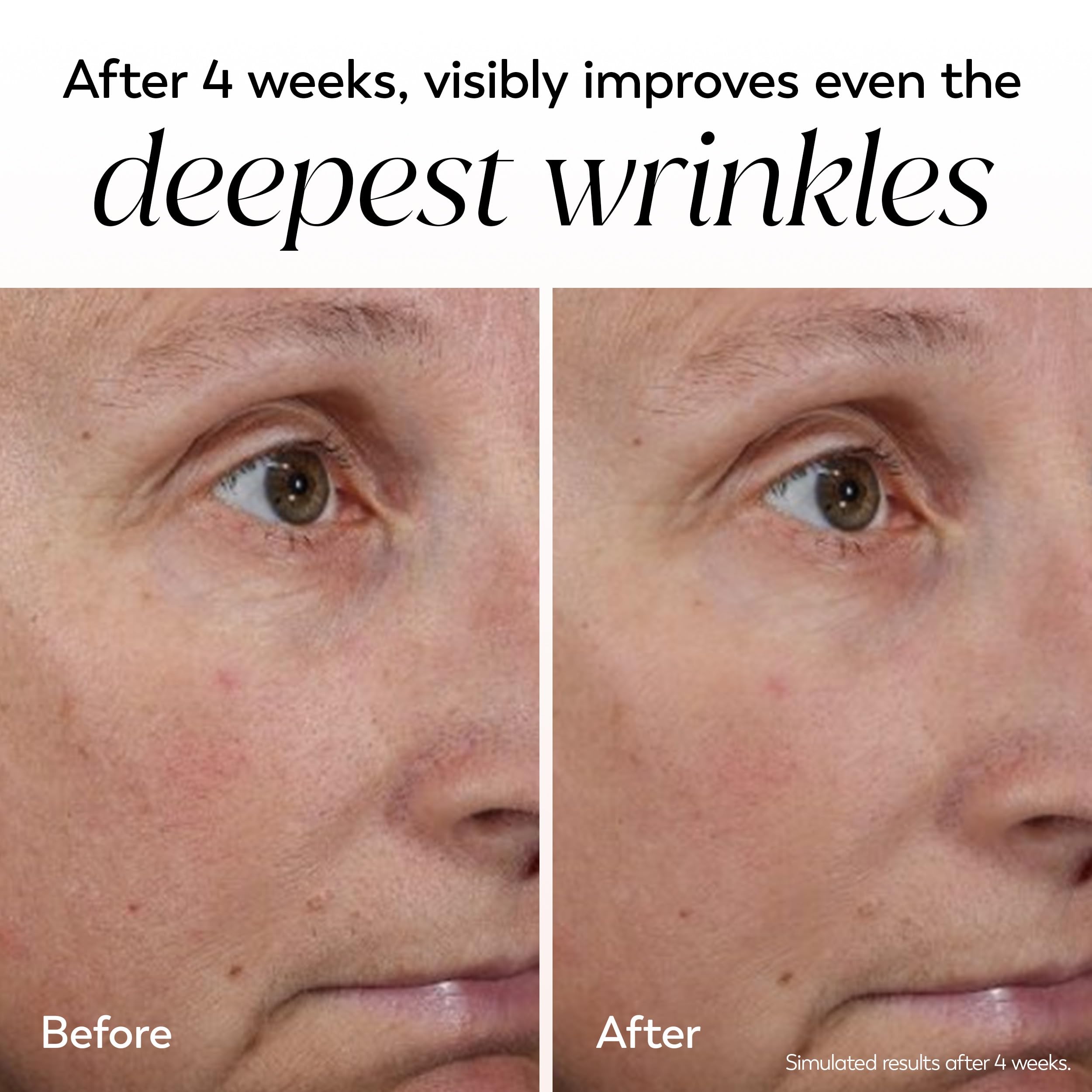 Night application of Olay Regenerist Micro-Sculpting Cream finishing a skincare routine