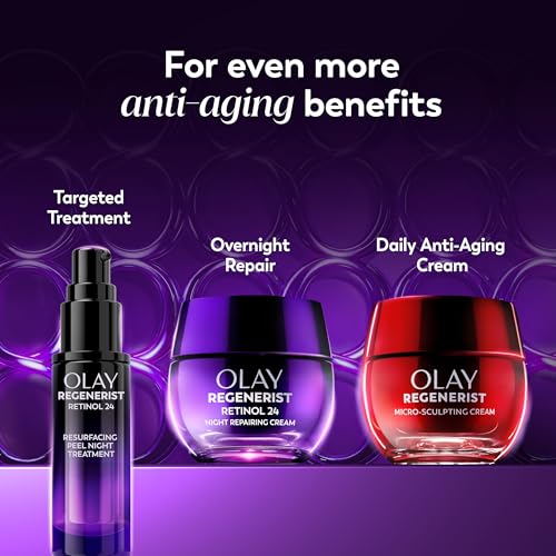 Olay Regenerist packaging side view on a clean surface