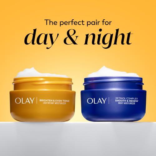 2 oz Olay Regenerist Radiance jar with lid on countertop.
