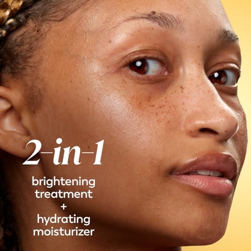 Radiant glow on face after using Olay Regenerist Radiance cream.