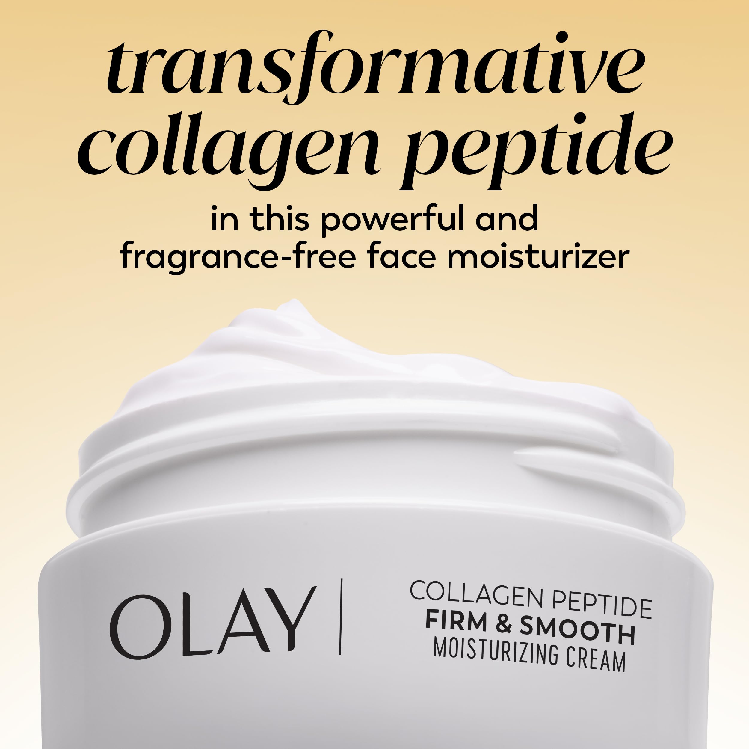 Olay Regenerist Radiance texture example hints at smoother-looking skin after use.