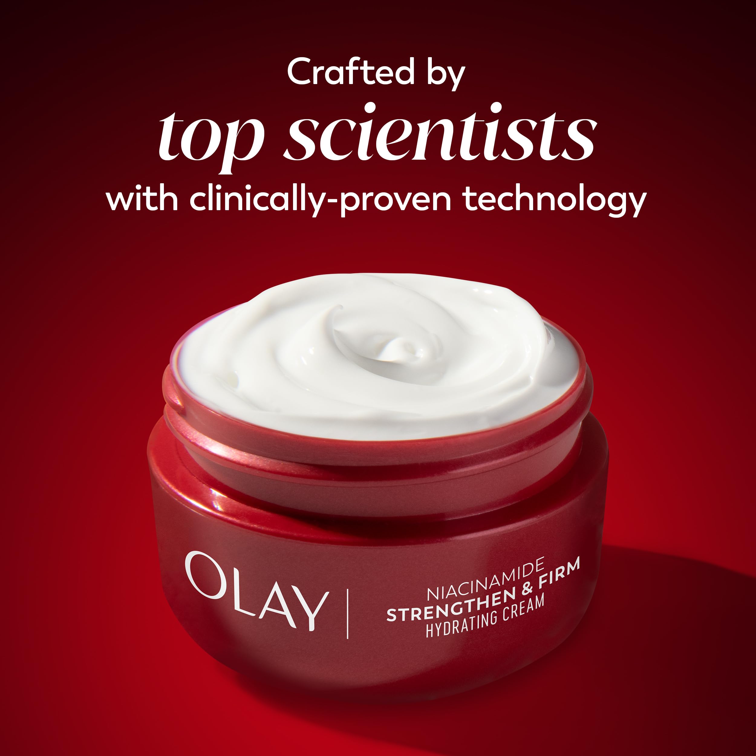 Eco-friendly, recyclable packaging for Olay Regenerist jar
