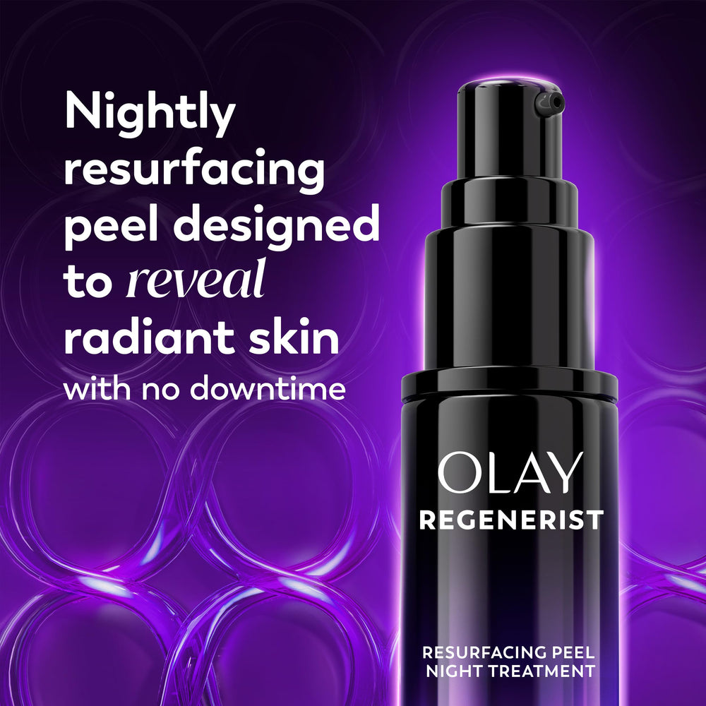 Close-up of Olay Regenerist cream texture being applied for instant hydration.