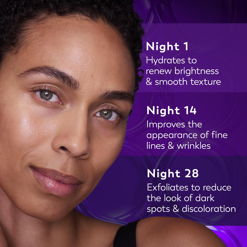 Olay Regenerist Resurfacing Peel bottle glows under morning light for even tone.