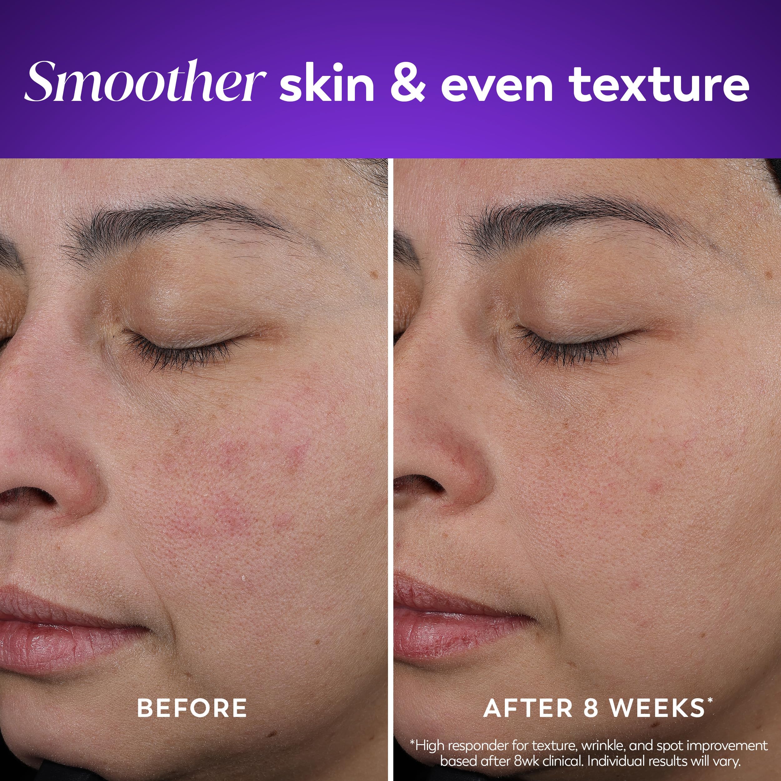Olay Regenerist silky cream applied on hand showing smooth finish