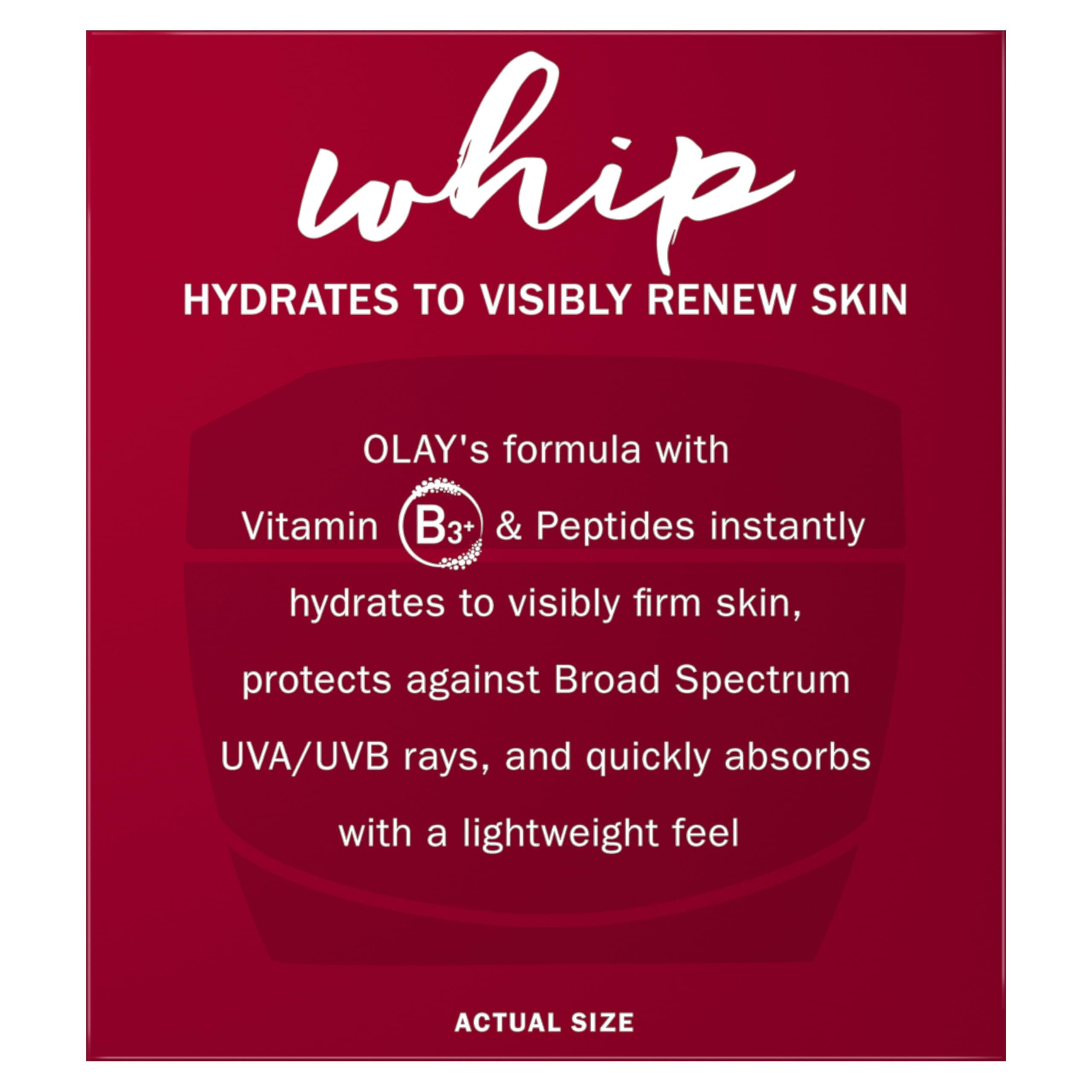 Olay Regenerist Whip, mejora la elasticidad de la piel sin esfuerzo.