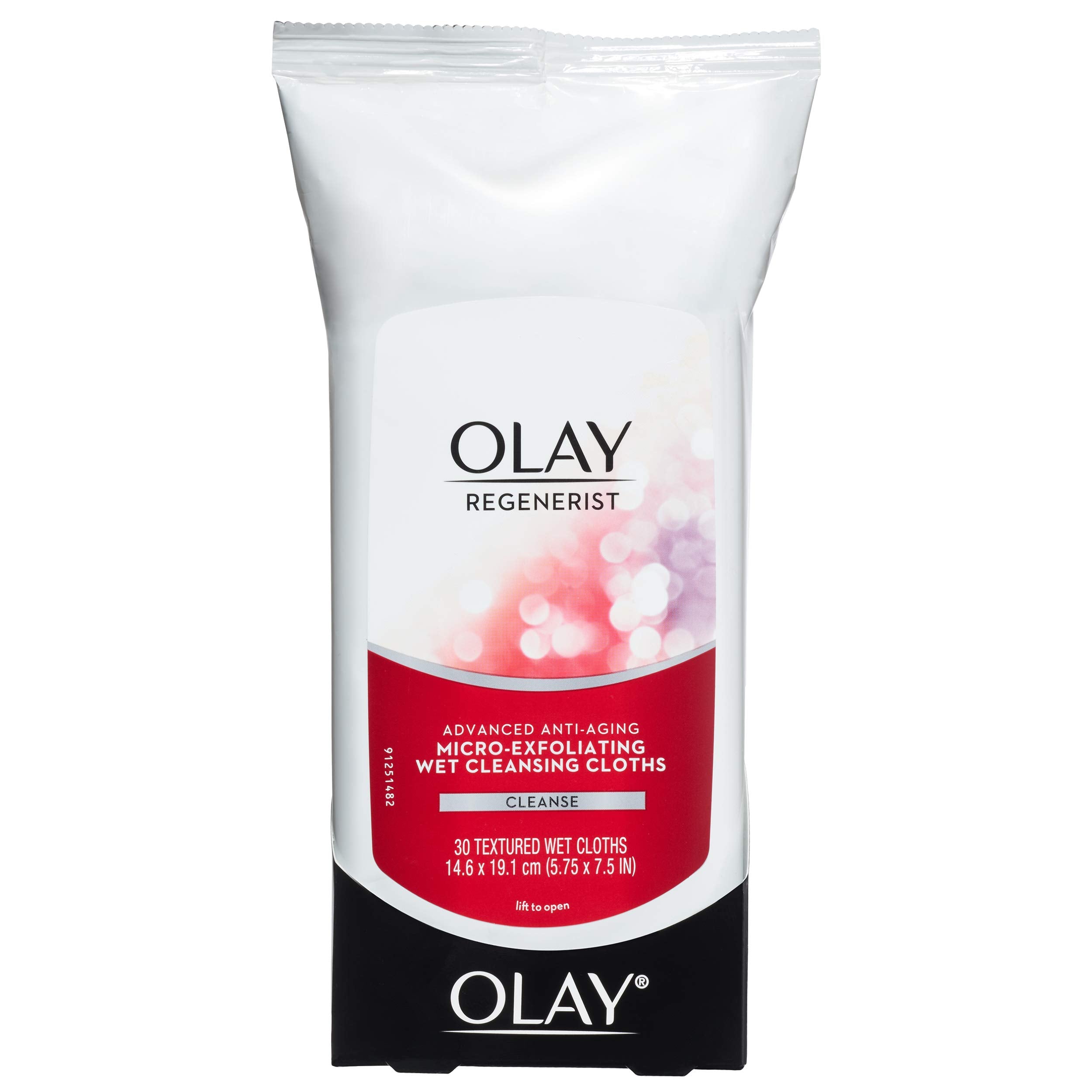 Olay Regenerist wipes after use leave skin refreshed and smooth