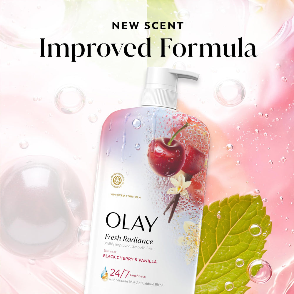Olay rutina de cuidado corporal para hidratar tras la ducha