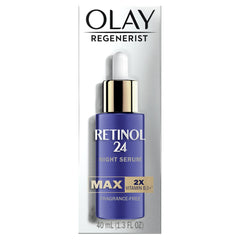 Olay suero corrector de arrugas en bote, absorción rápida para piel suave.