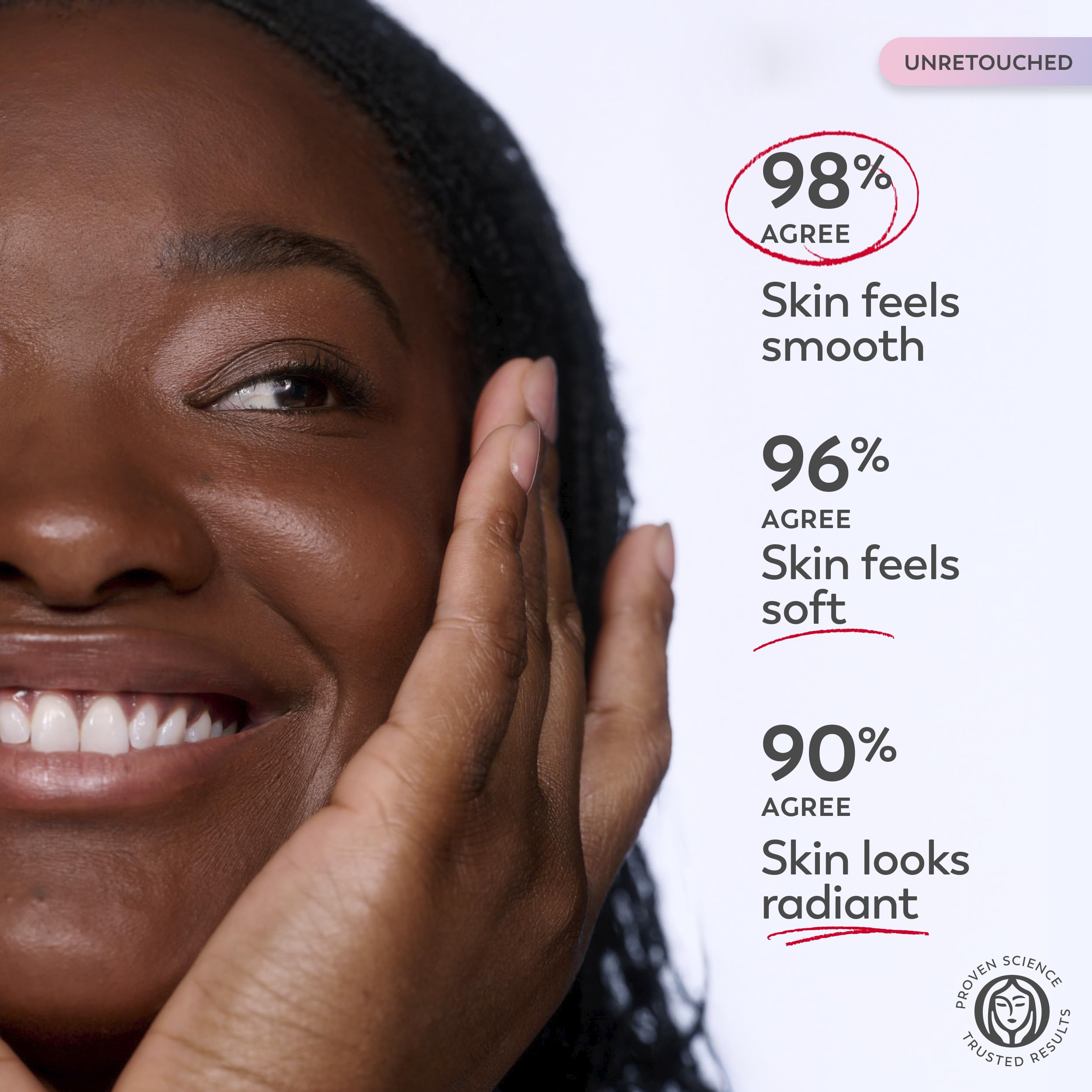 Olay Super Cream brightening action gives a radiant glow.