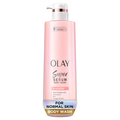 Olay Super Serum: la botella y su promesa de hidratación duradera