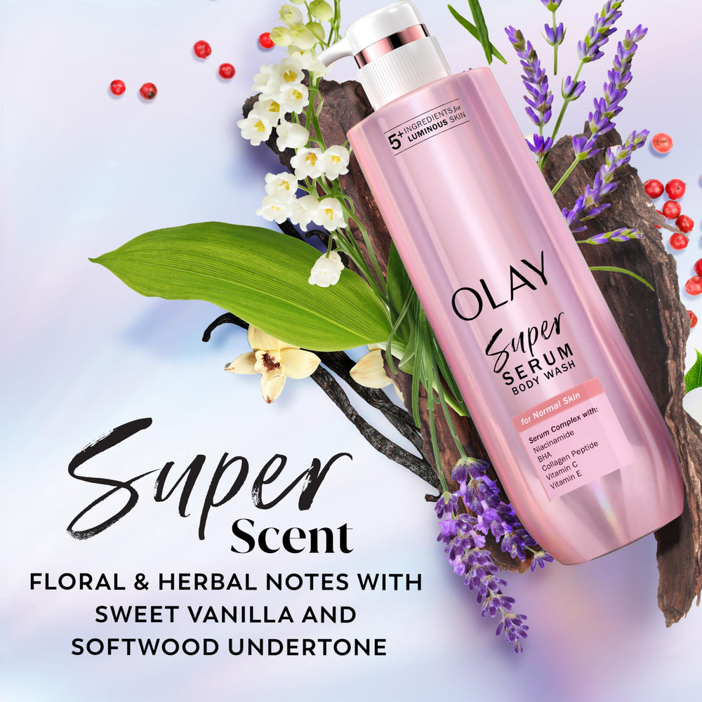Vitamina C y E en Olay para piel radiante y protegida