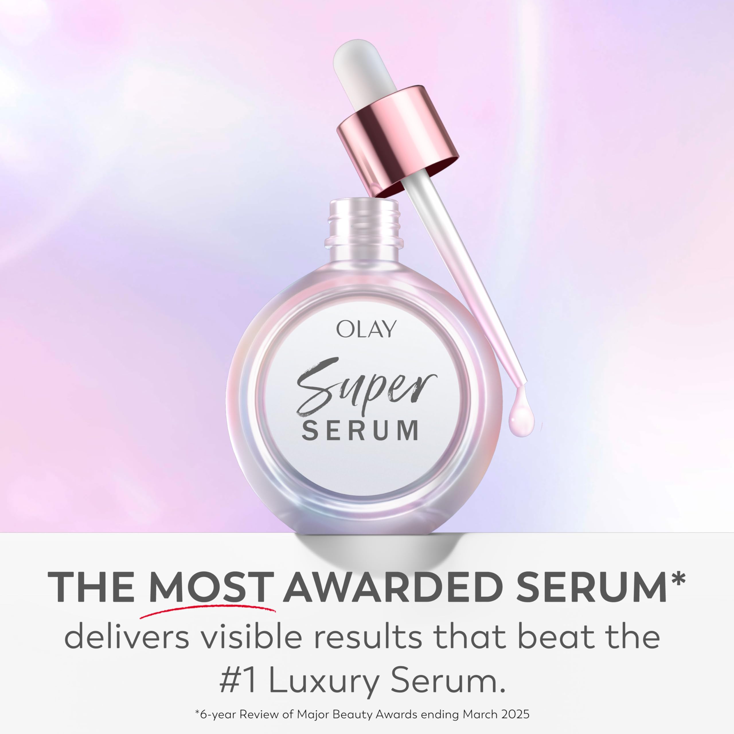 Olay Super Serum Vitamina C aporta brillo suave.