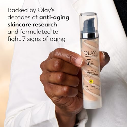 Lightweight, non-greasy formula ideal under makeup with Olay Total Effects.