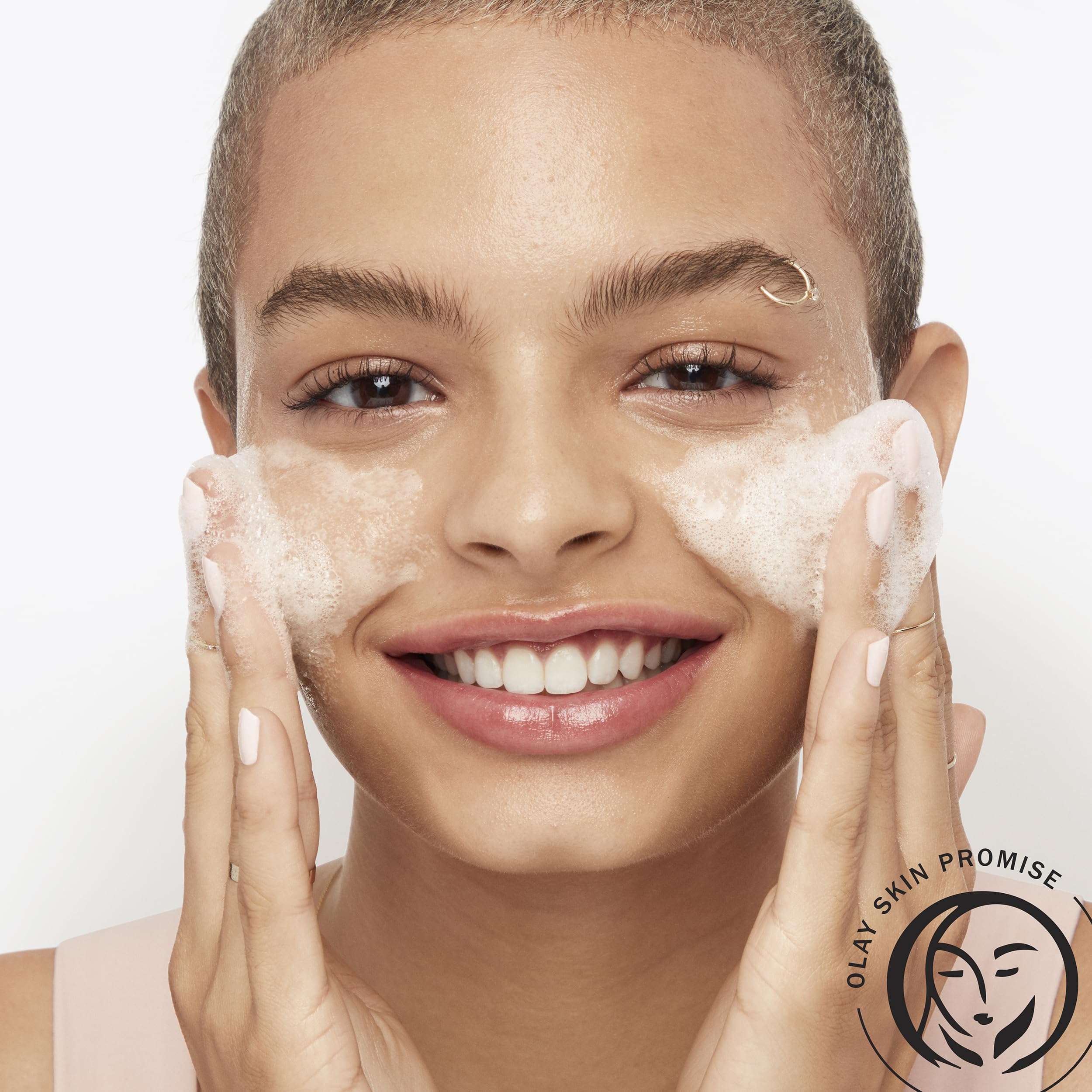Olay Total Effects limpieza diaria suave para piel sensible y seca