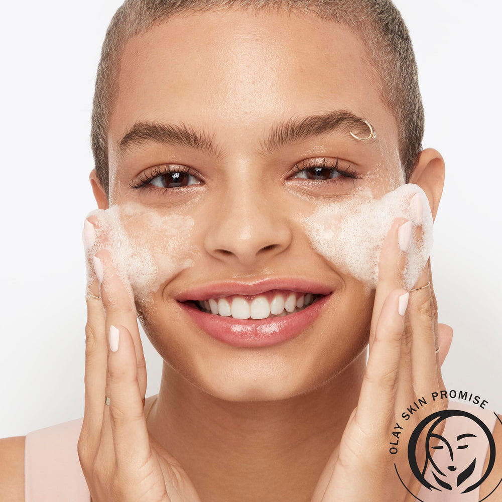 Olay Total Effects limpieza diaria suave para piel sensible y seca