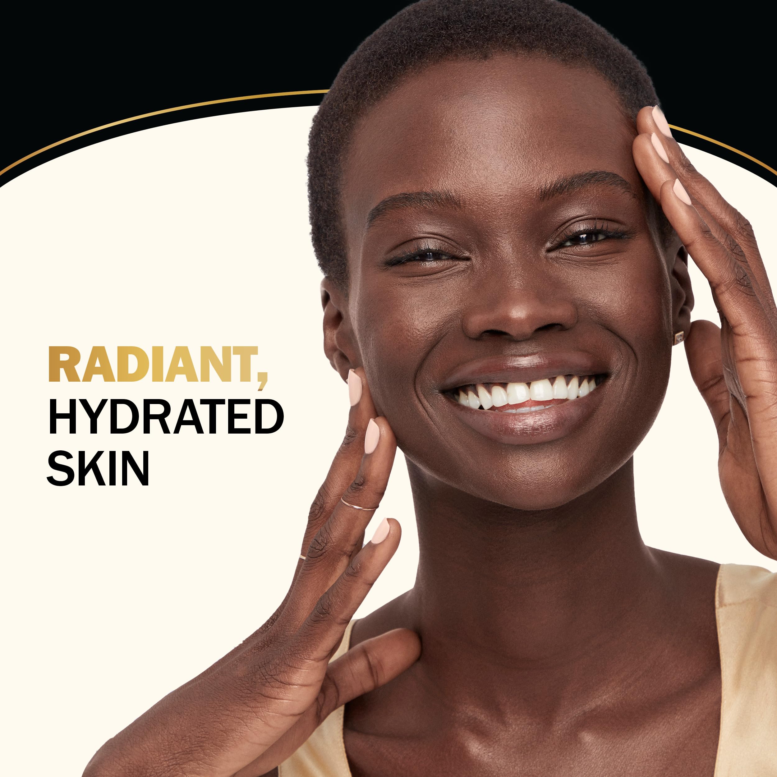Nutrientes con vitaminas en Olay Total Effects para piel nutrida