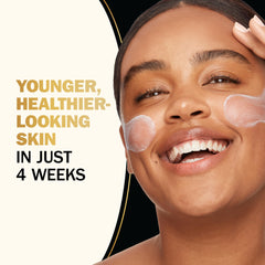 Morning routine with Olay Total Effects SPF 30 daily moisturizer being applied