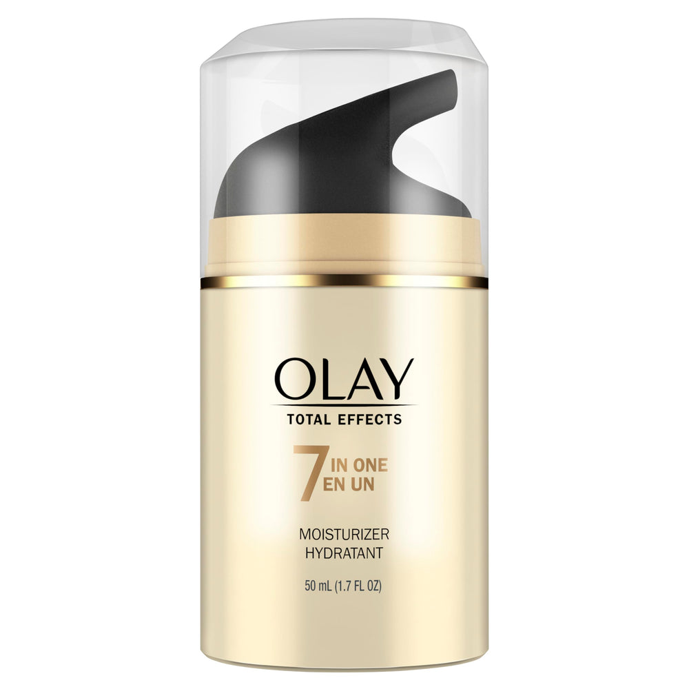 Tono uniforme y brillo suave tras usar Olay Total Effects