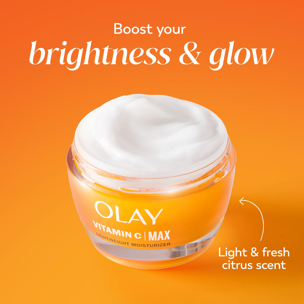 Olay Vitamin C MAX citrus fragrance drops evoke refreshing daytime routine