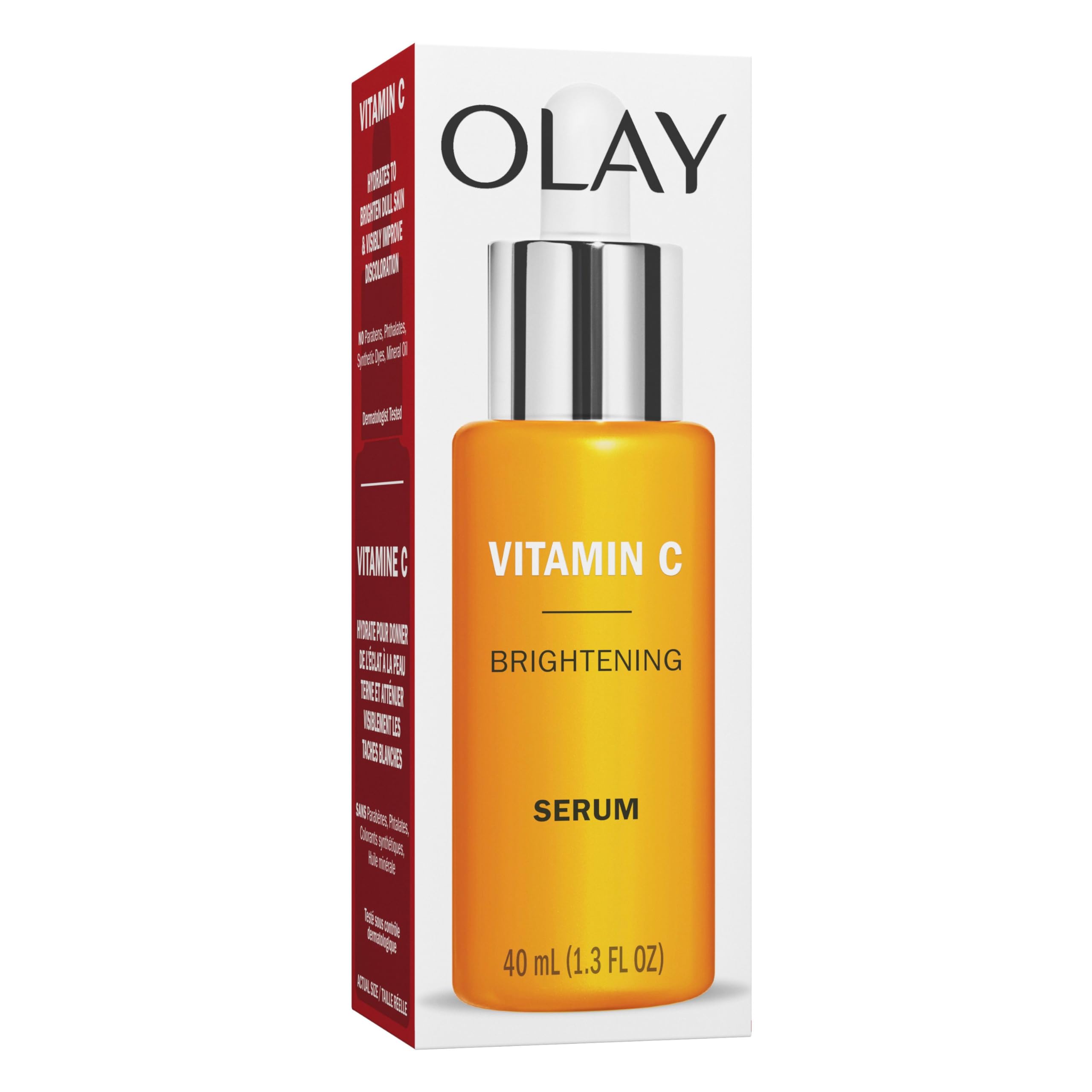 OLAY serum matte finish and fast absorption close-up