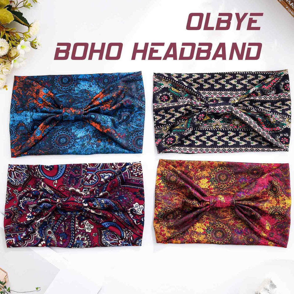 Diadema floral Olbye para cabello, combina con looks