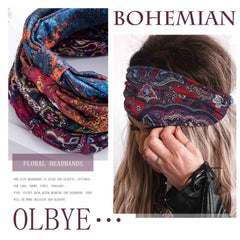 Turban africano ancho Olbye para ejercicio al aire libre