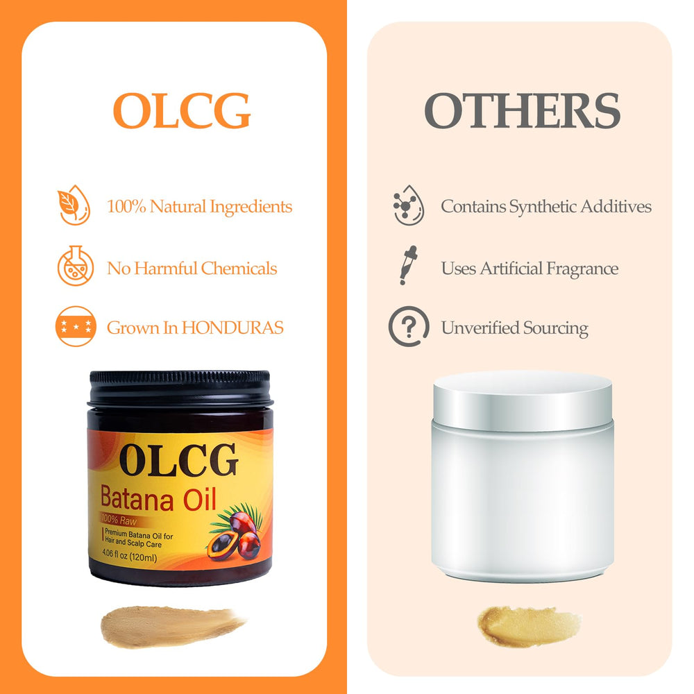 OLCG Batana Oil Paste texture close-up highlights nourishing paste consistency