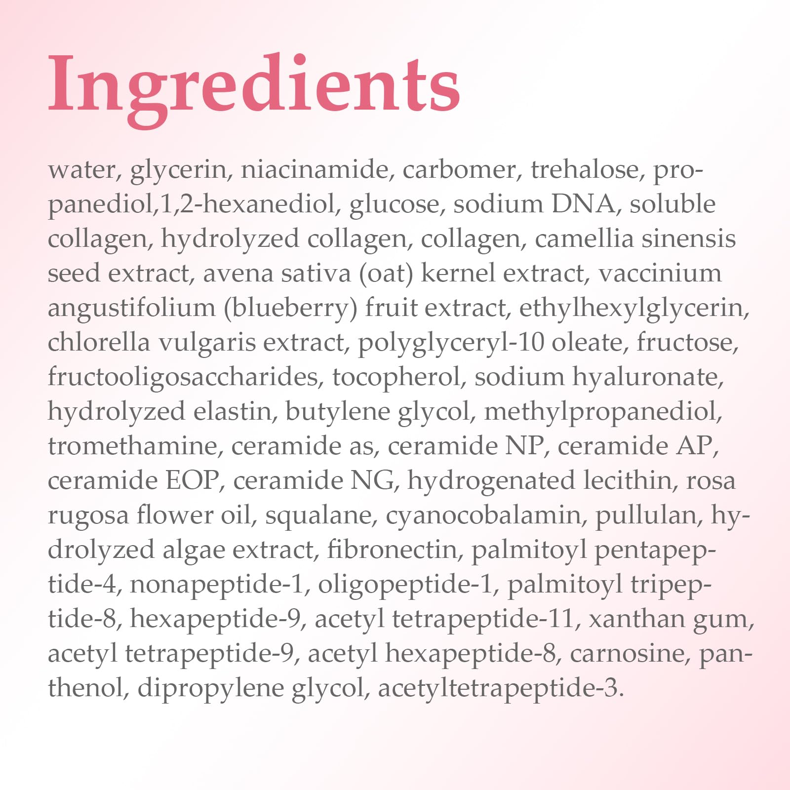 OLCG Collagen Jelly Cream with antioxidants helps protect skin from daily environmental stress.