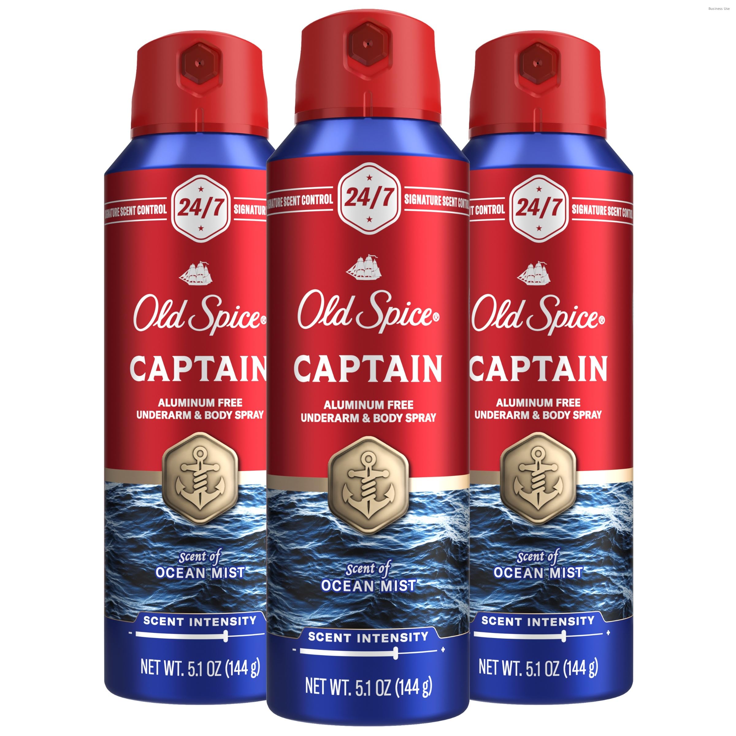 Old Spice 24/7 Signature Scent bottle front view for all-day freshness.