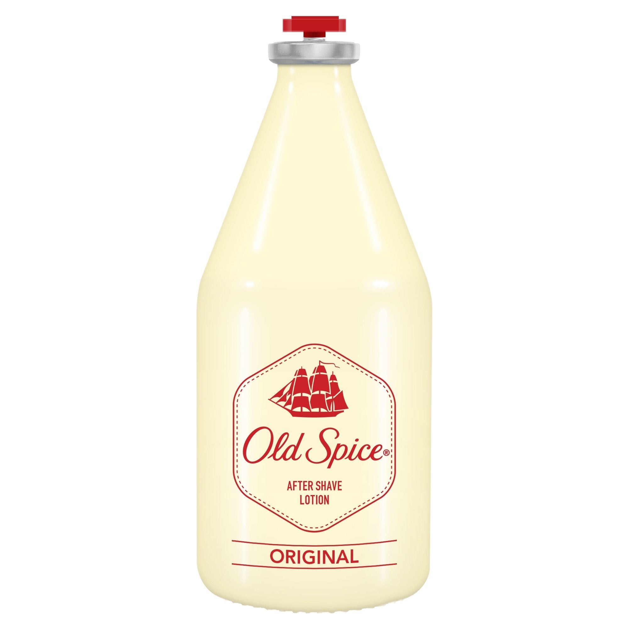 Old Spice After Shave Original packaging shows a compact 150 ml bottle for travel.