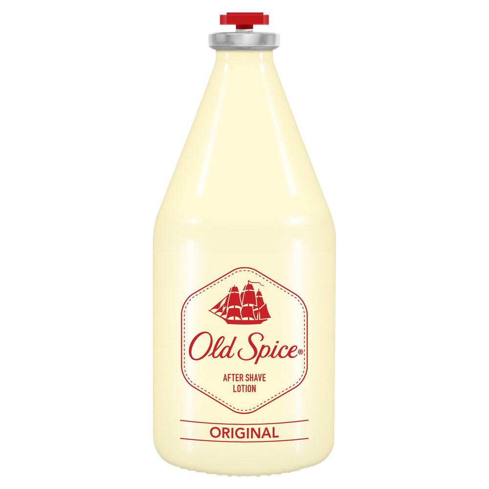 Old Spice After Shave Original packaging shows a compact 150 ml bottle for travel.