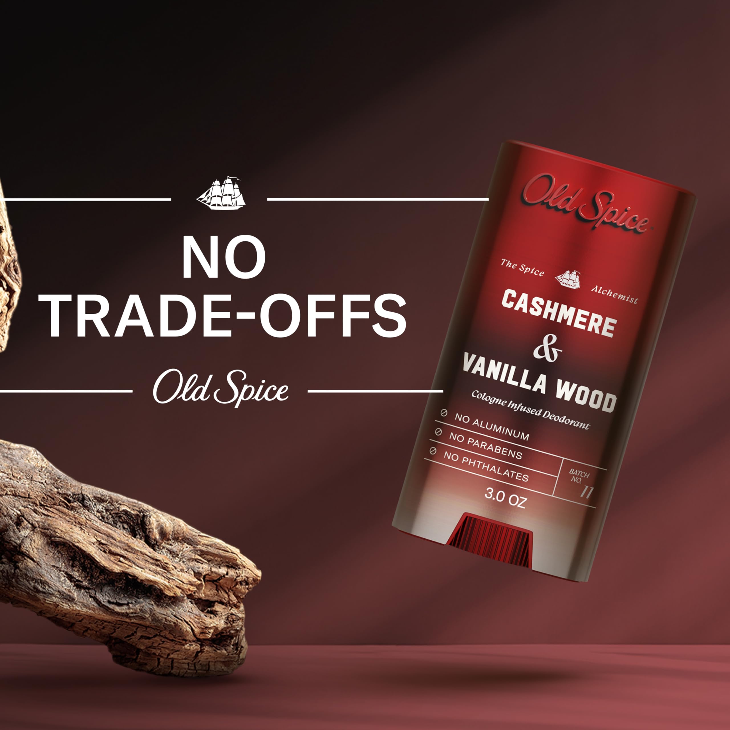 Old Spice Alquimista desodorante, atomizador cómodo para uso diario.