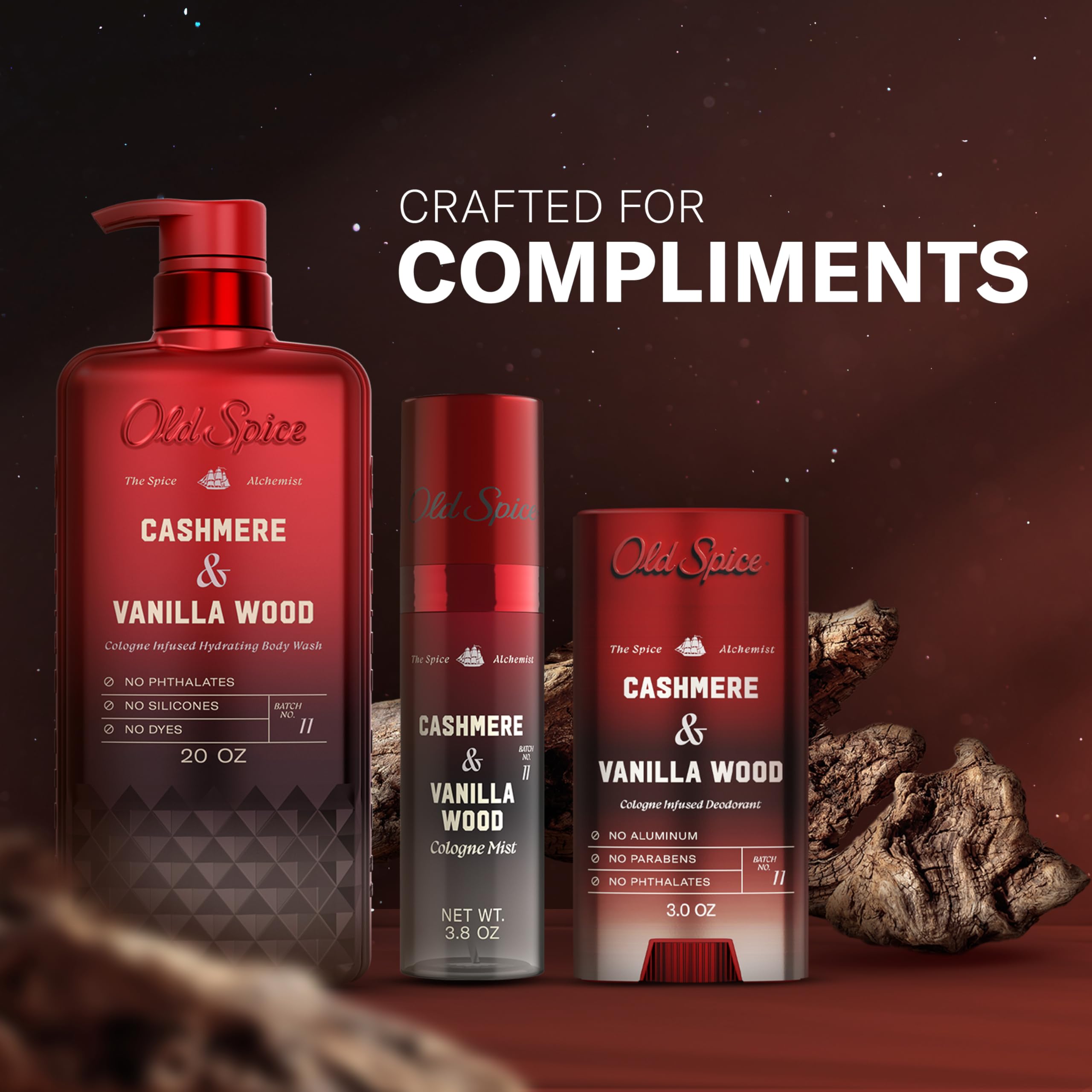 Old Spice Alquimista desodorante, protección de olor todo el día.