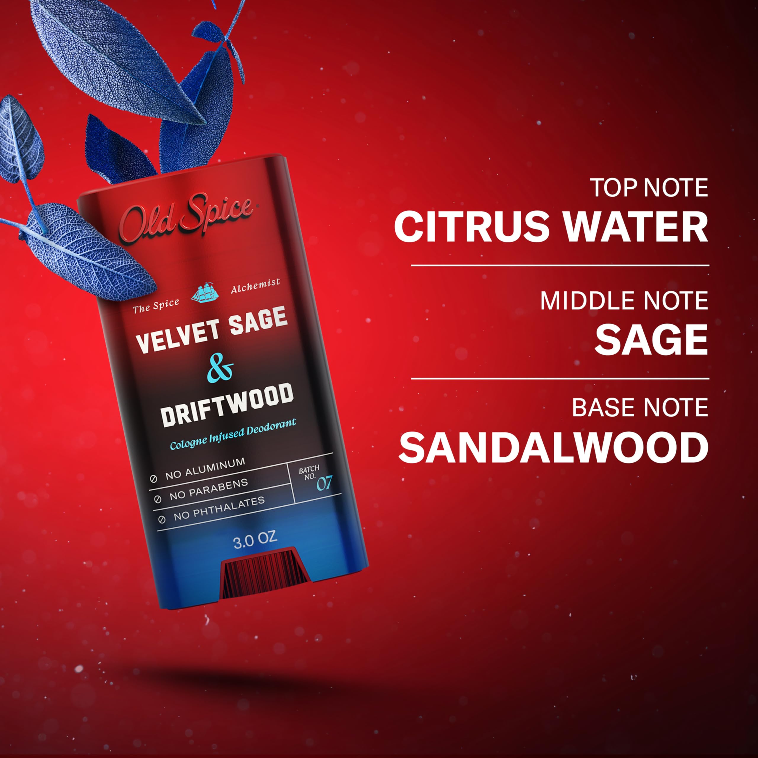 Aroma equilibrado Old Spice para oficina y salidas.