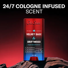 Old Spice Alquimista sin aluminio, protección diaria ligera.