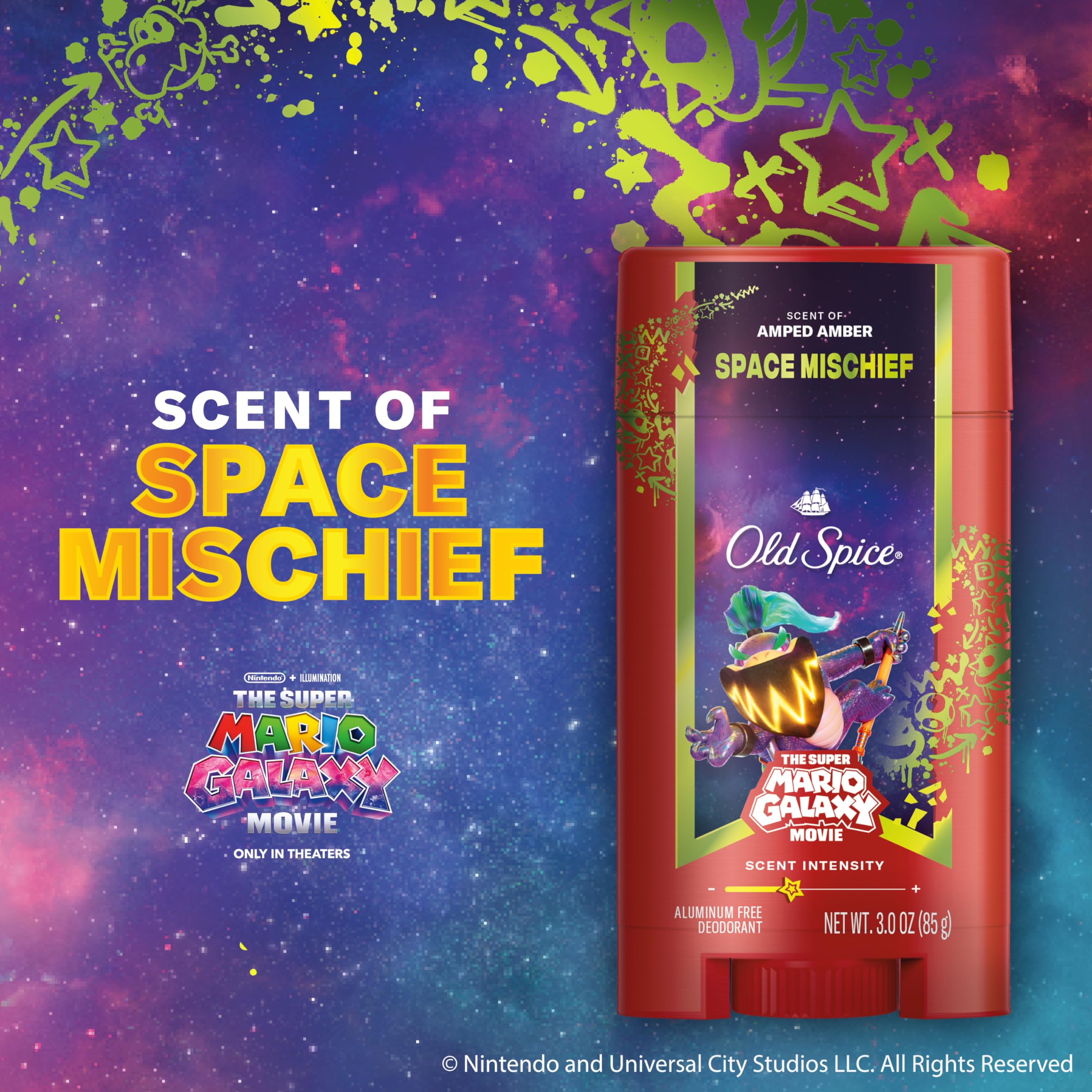 Old Spice aluminum-free odor protection for light, comfortable daily use