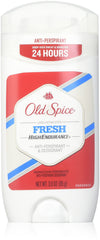 Antitranspirante Old Spice resistencia fresca para 24 horas en días activos.