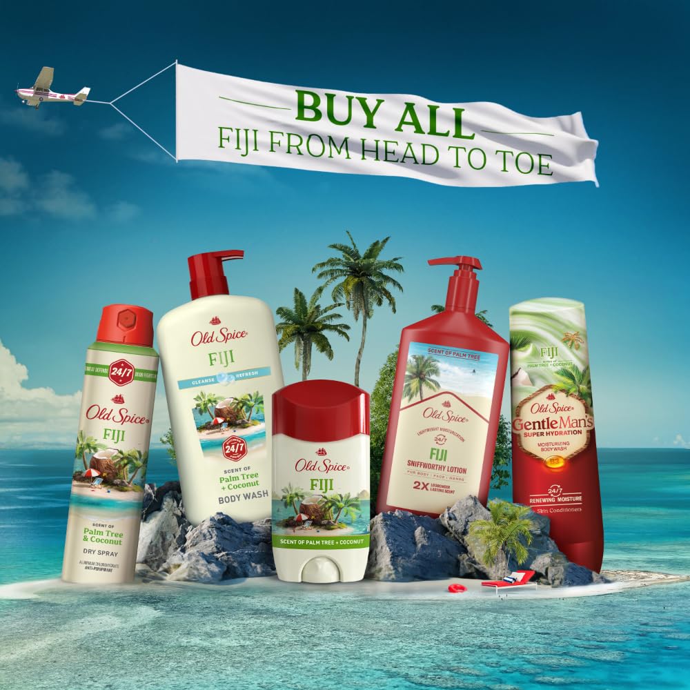Old Spice aplicación diaria fácil, ideal para la rutina matutina