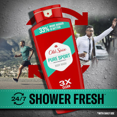 Old Spice aplicacion-mano, facilita la higiene diaria y el aroma duradero