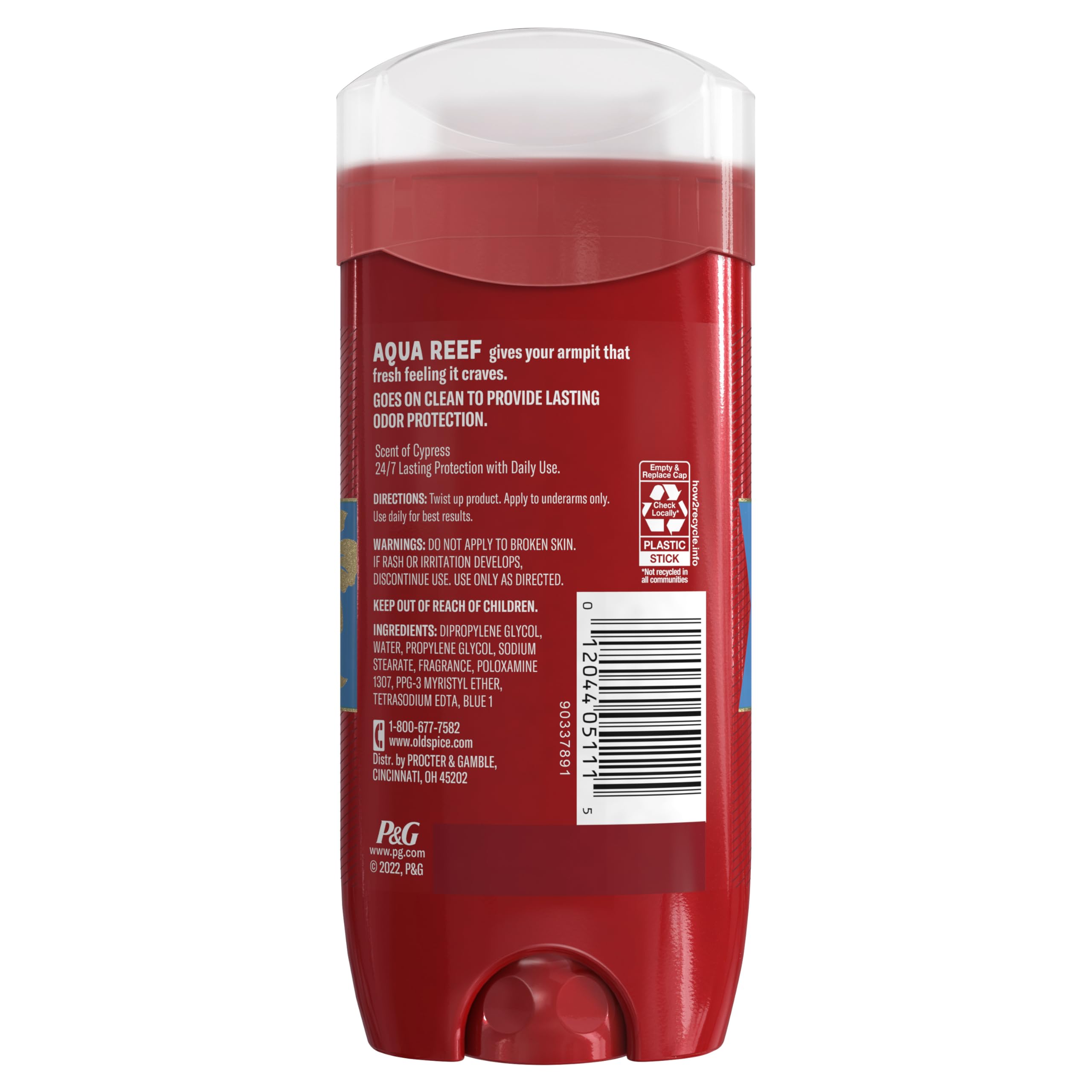 Aqua Reef scent impression with lime and cypress for a refreshing day.