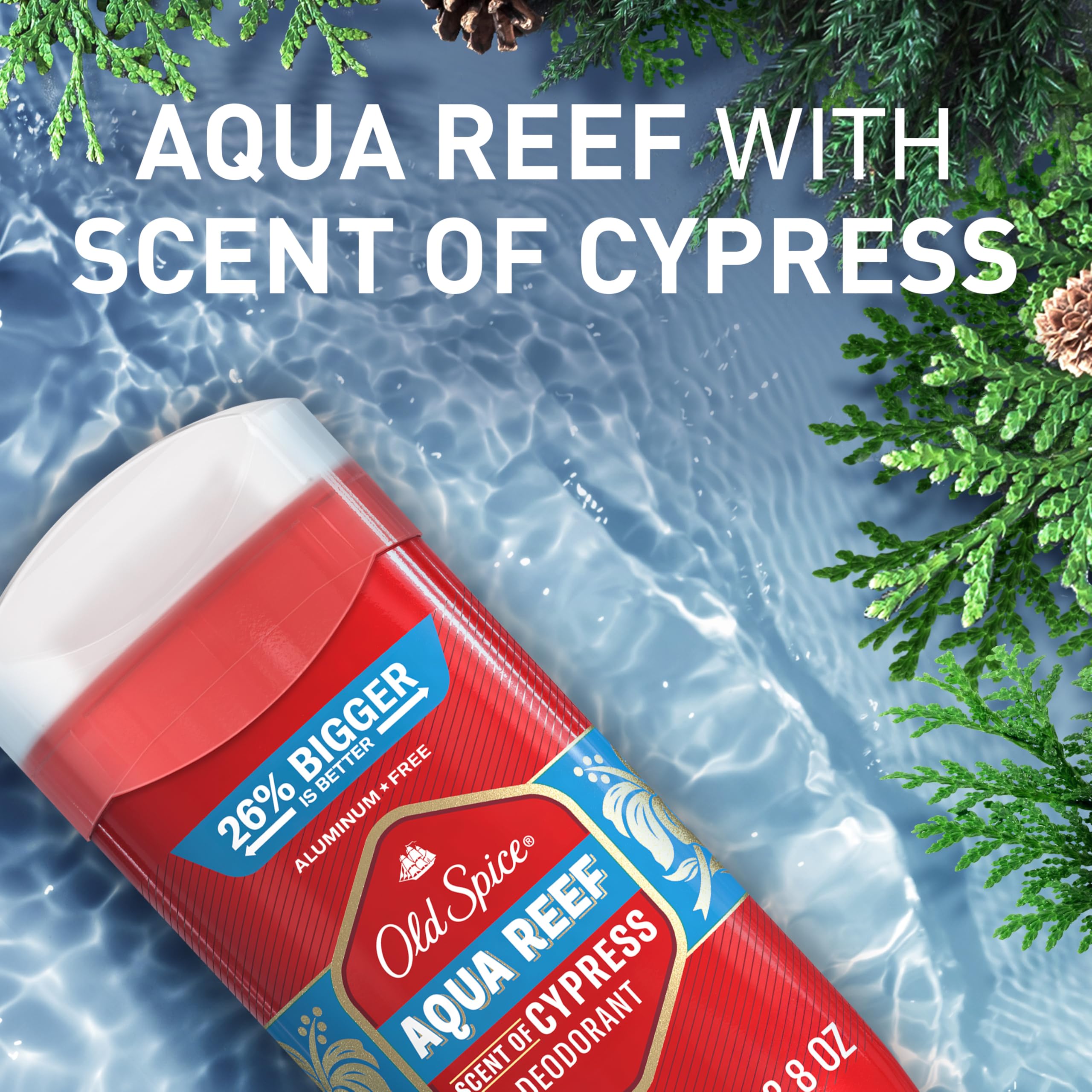 Lifestyle shot of using Aqua Reef for daily freshness.