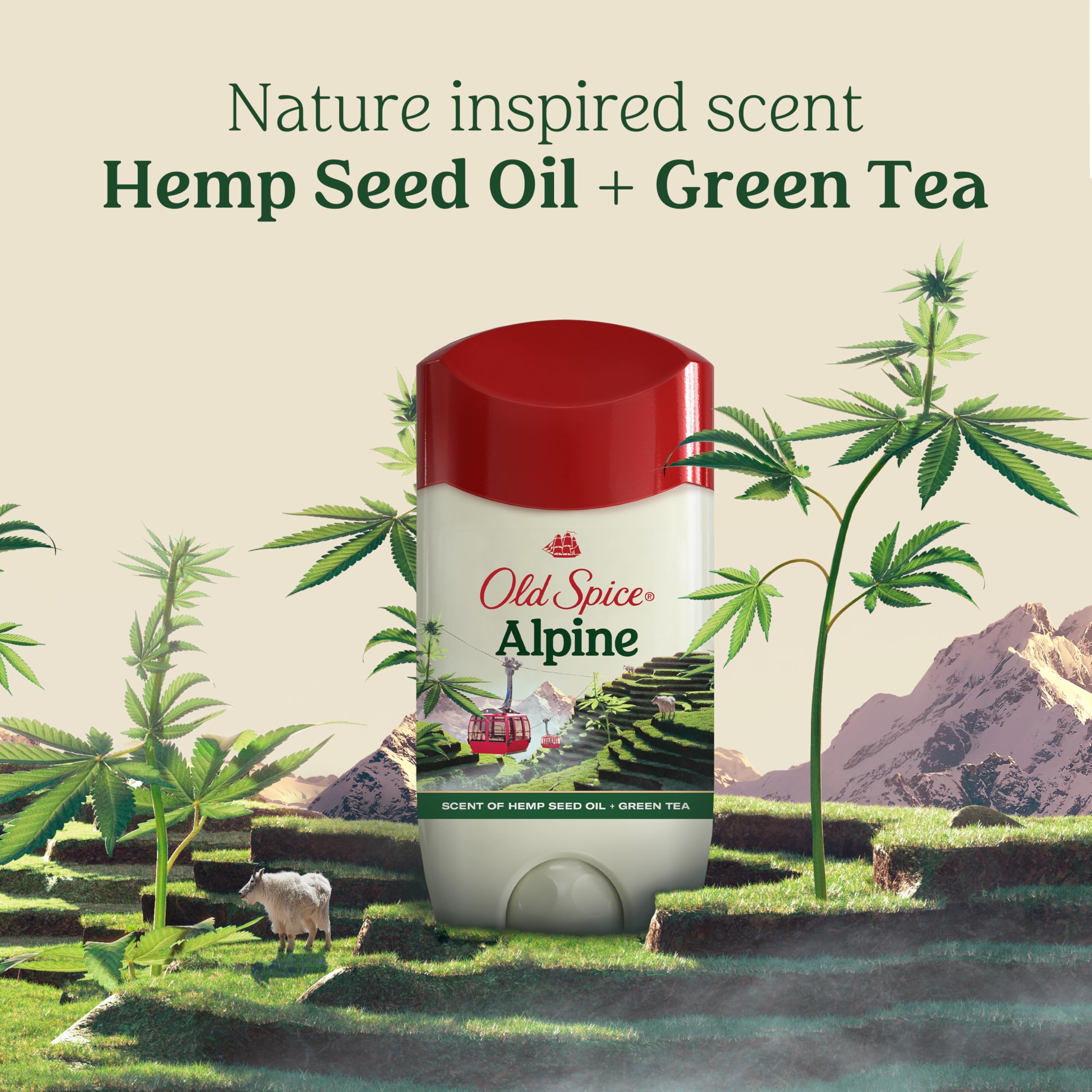 Old Spice armpit application shot showing easy daily use