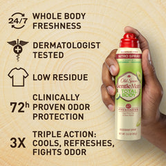 Aroma pepino-aguacate de Old Spice despierta sensaciones frescas.