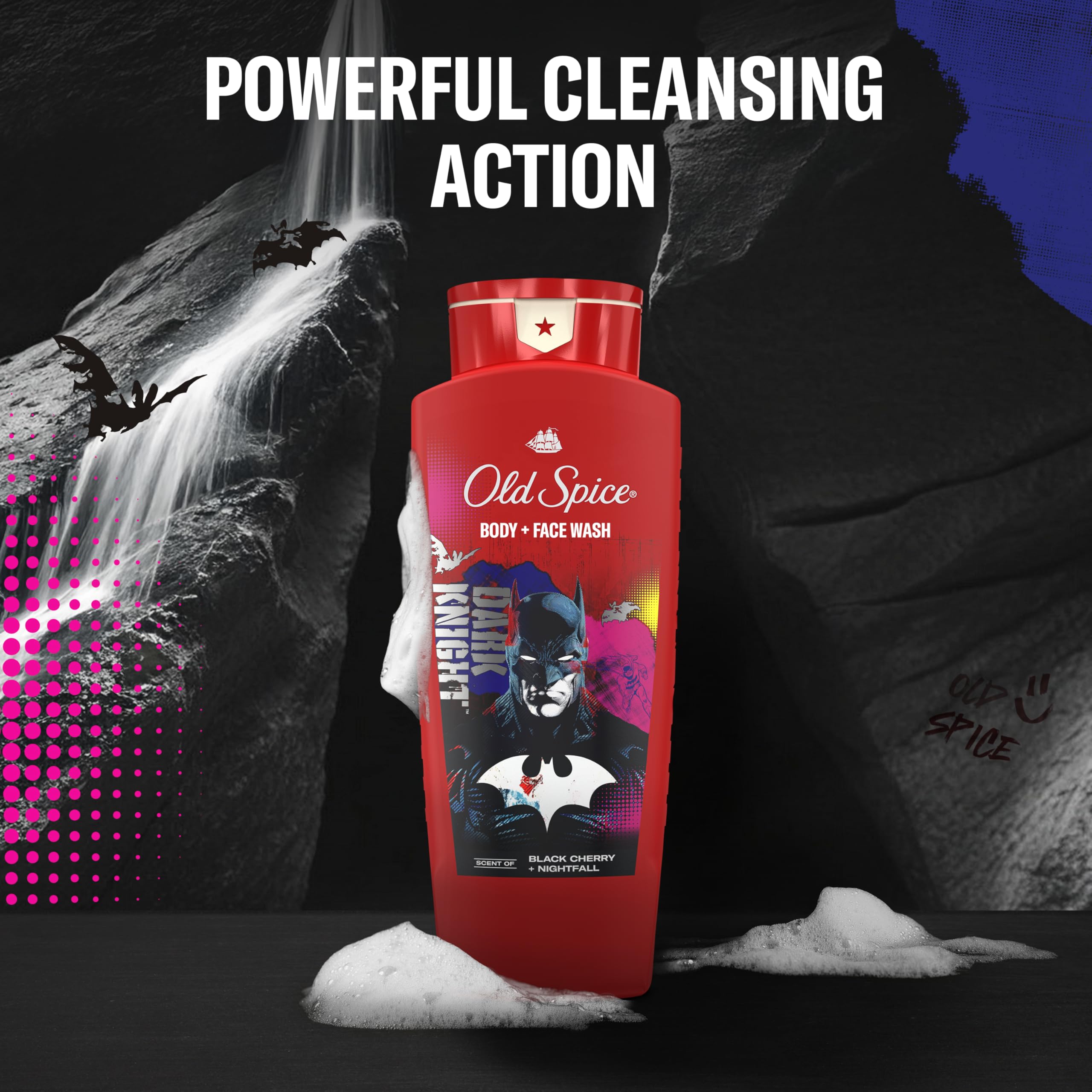 Old Spice Batman: aroma de larga duración para uso diario.