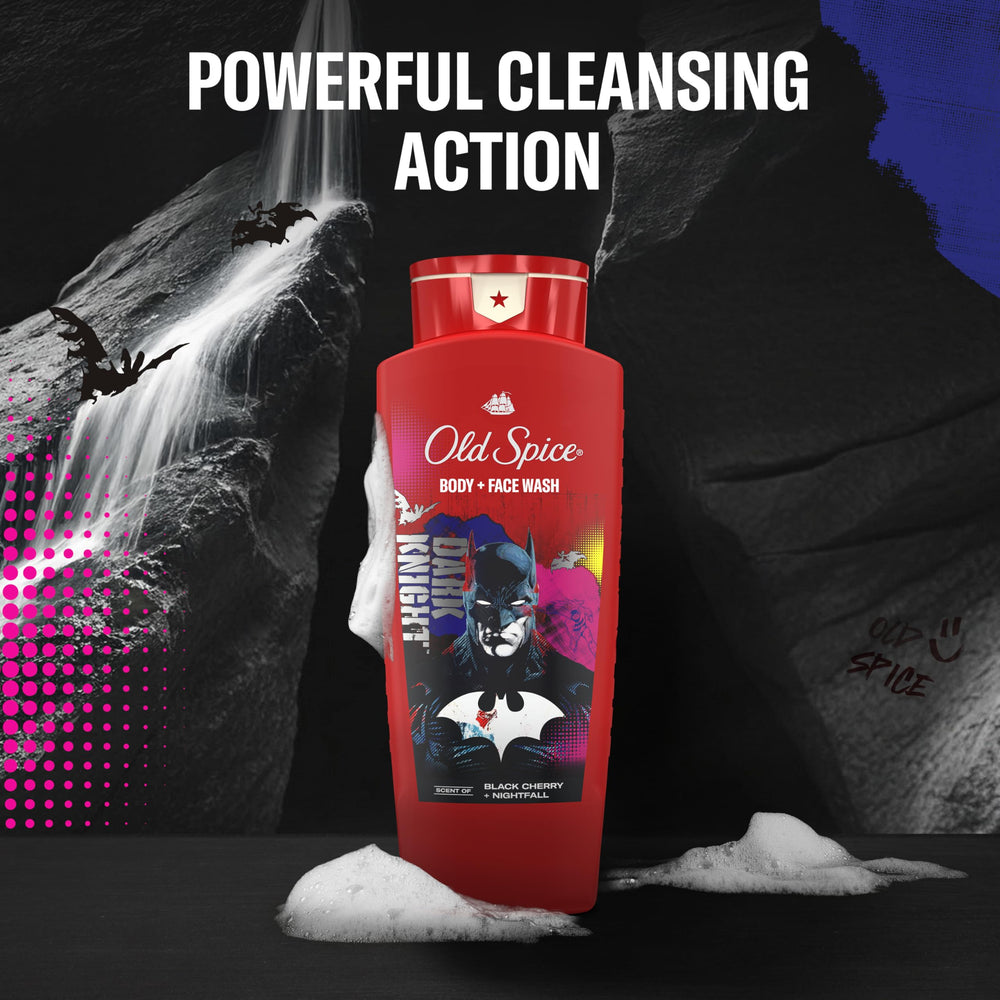 Old Spice Batman: aroma de larga duración para uso diario.