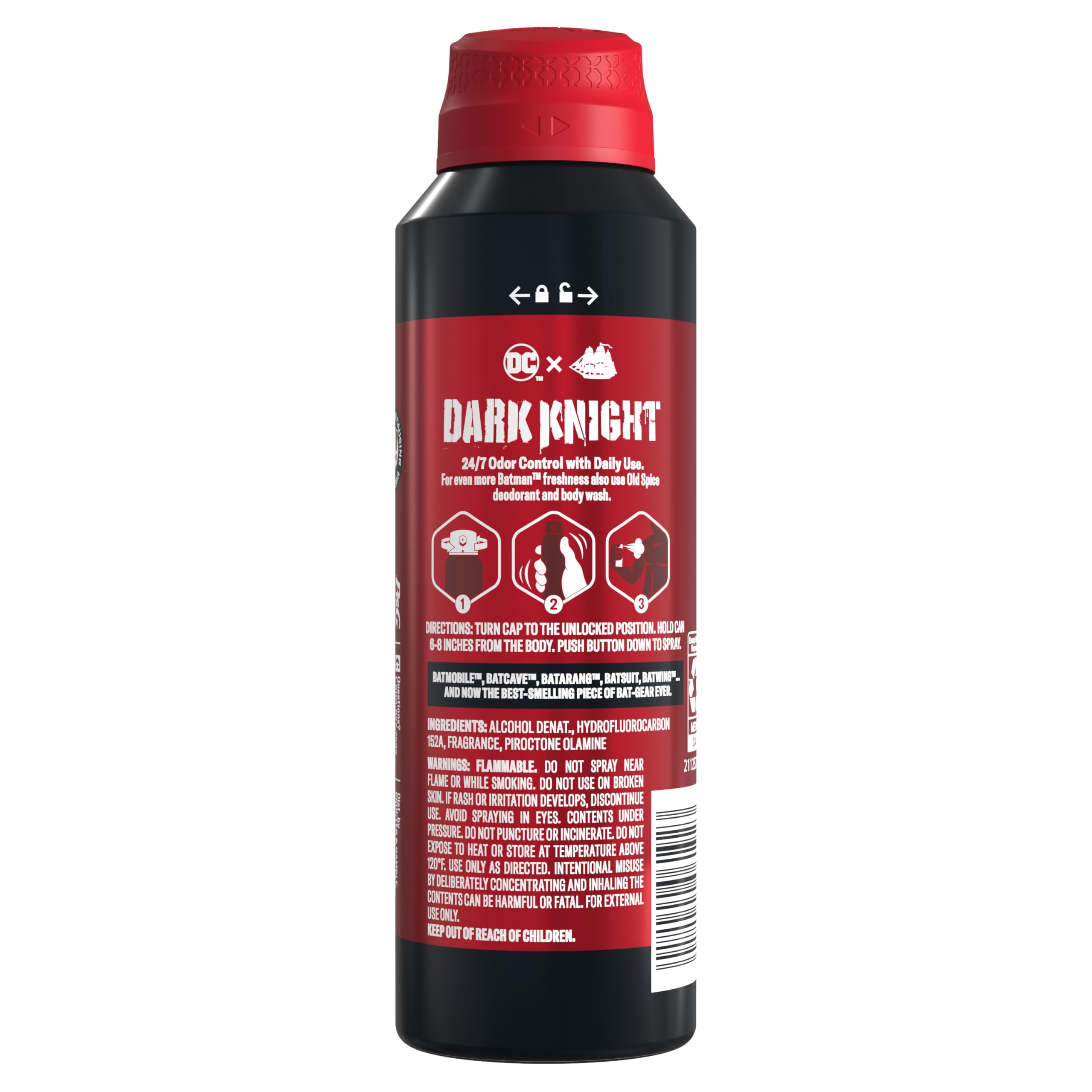 Old Spice Batman empaque elegante para regalo o uso personal